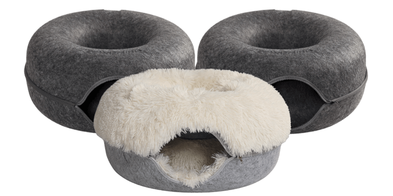 Cattasaurus™️ Peekaboo Cave - Large - (Trio Pack)