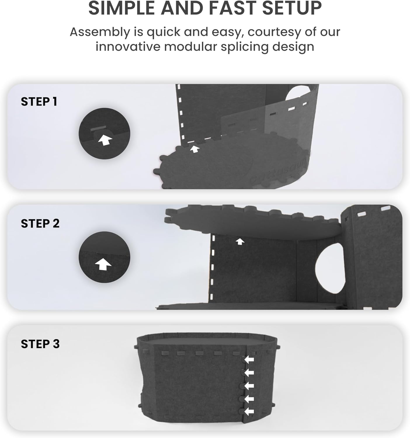 Nails on Felt™️ Bunk Bed