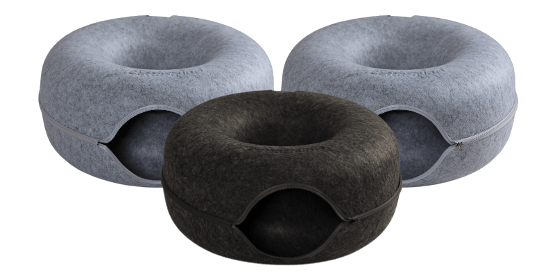 Cattasaurus™️ Peekaboo Cave - Large - (Trio Pack)