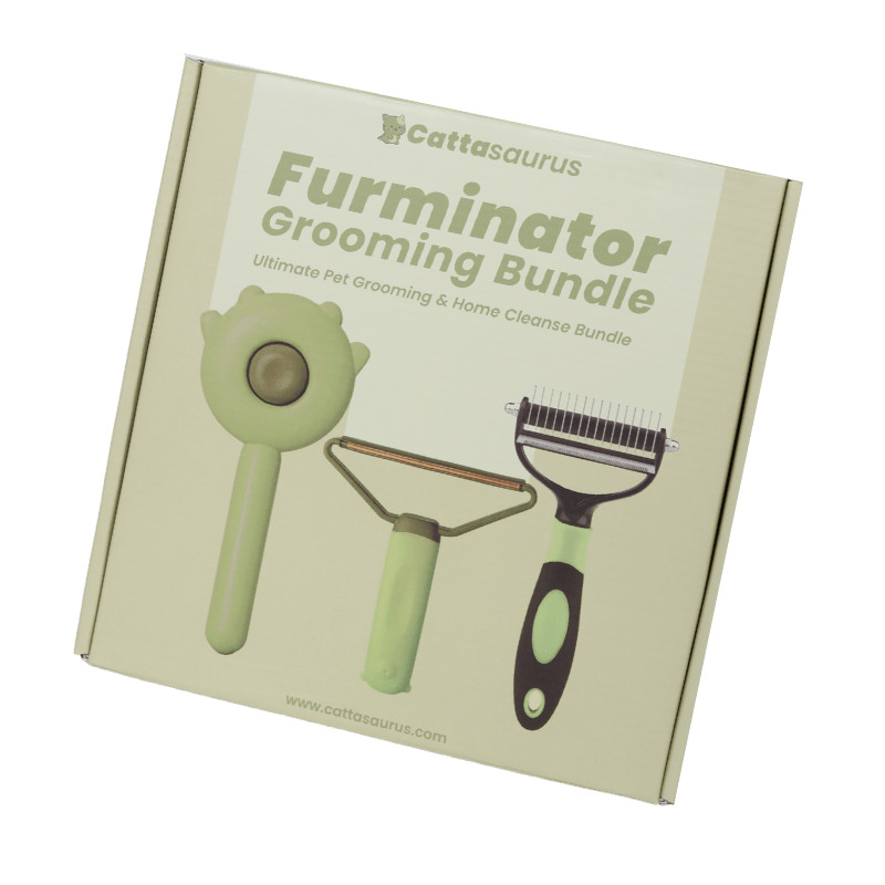 Cattasaurus™ Furminator Grooming Kit