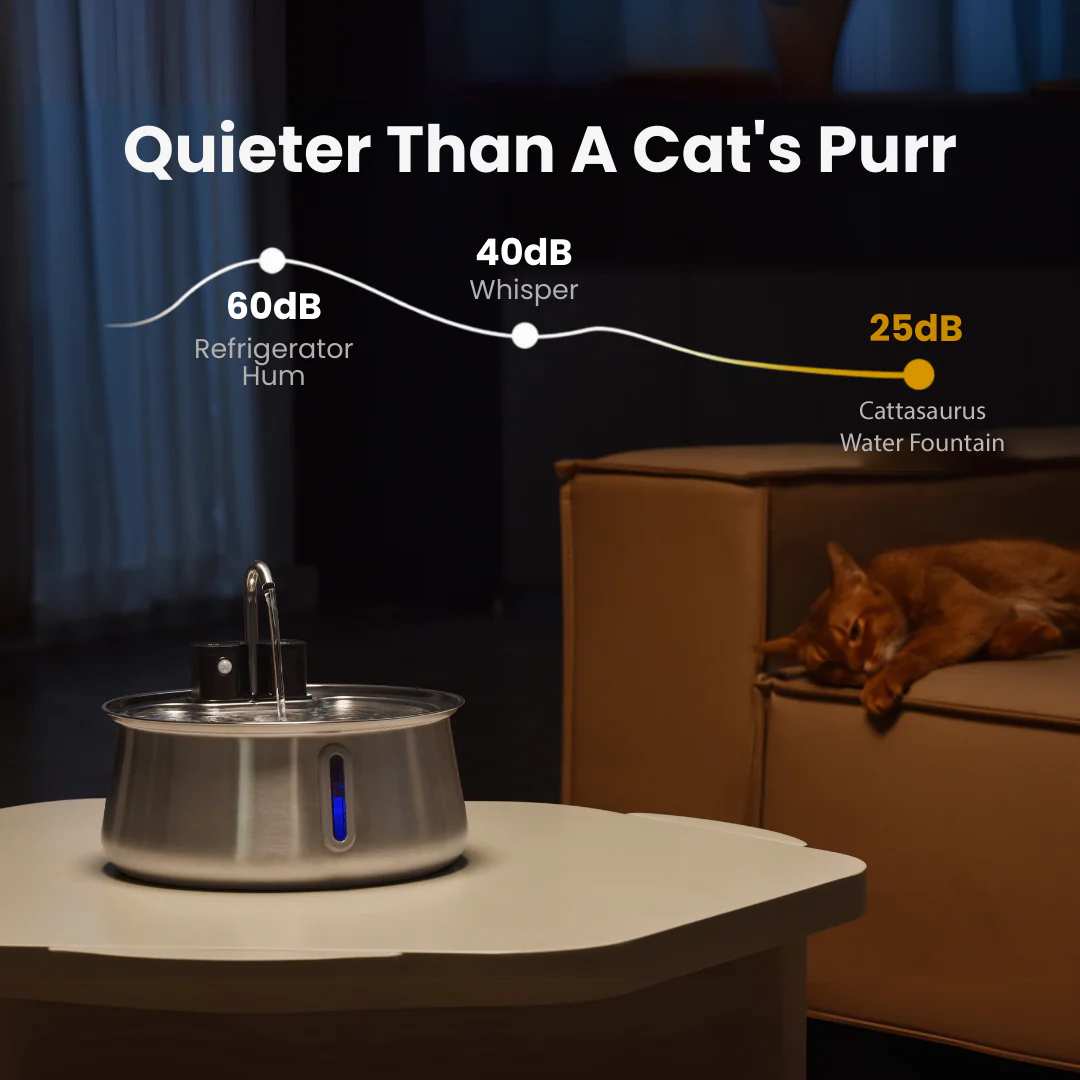 Cattasaurus Water Fountain