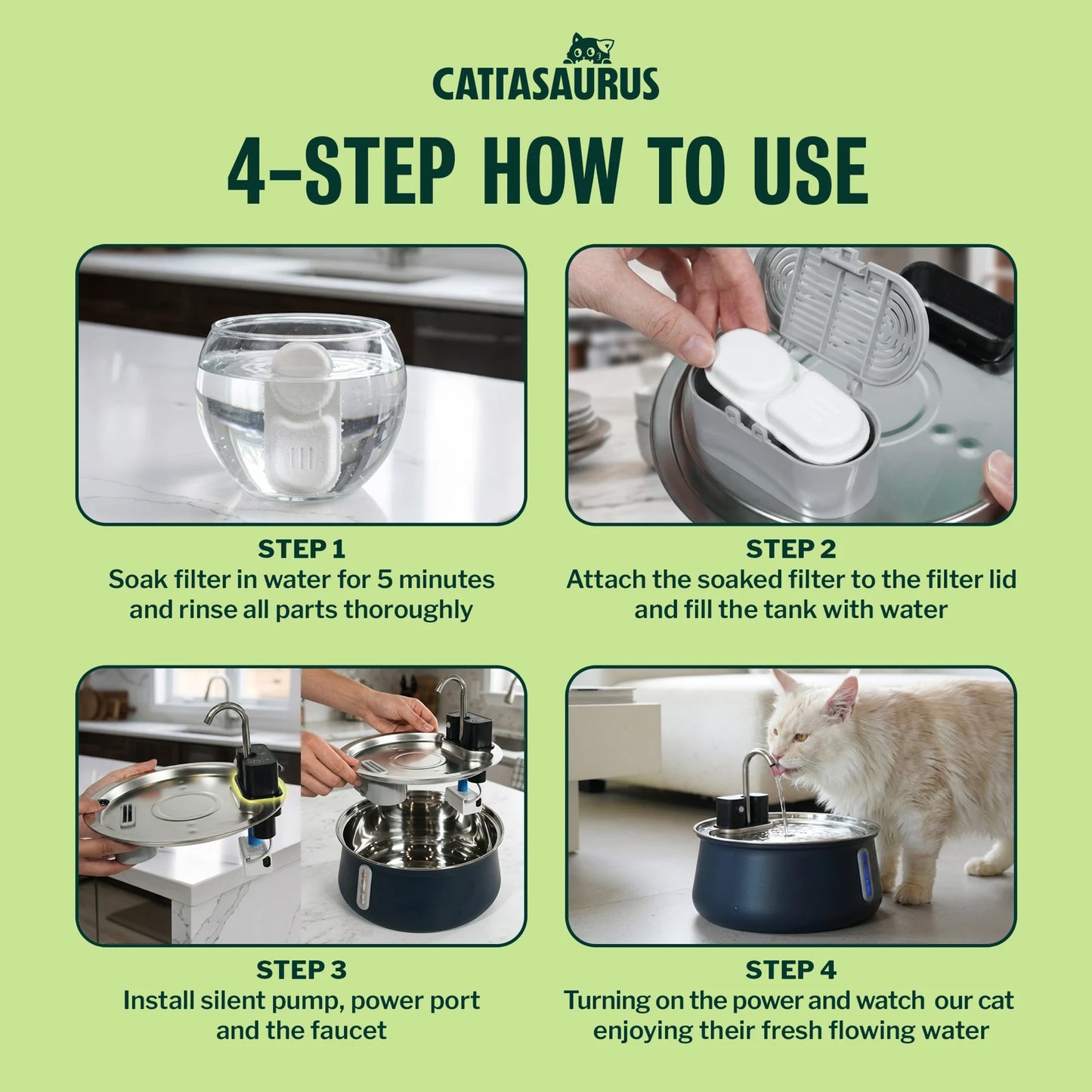Water Fountain Replacement Filters 2.0
