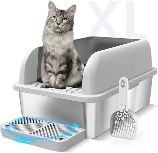 Cattasaurus Stainless Steel Litter Box