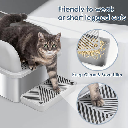 Cattasaurus Stainless Steel Litter Box