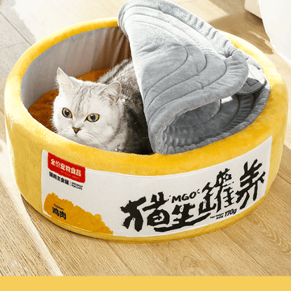 Soft Canned Cat Bed