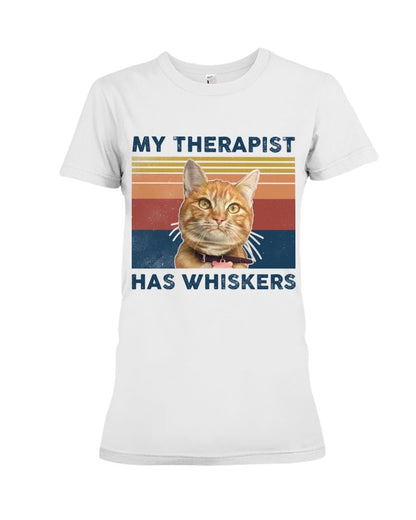 My therapist has whiskers Cat