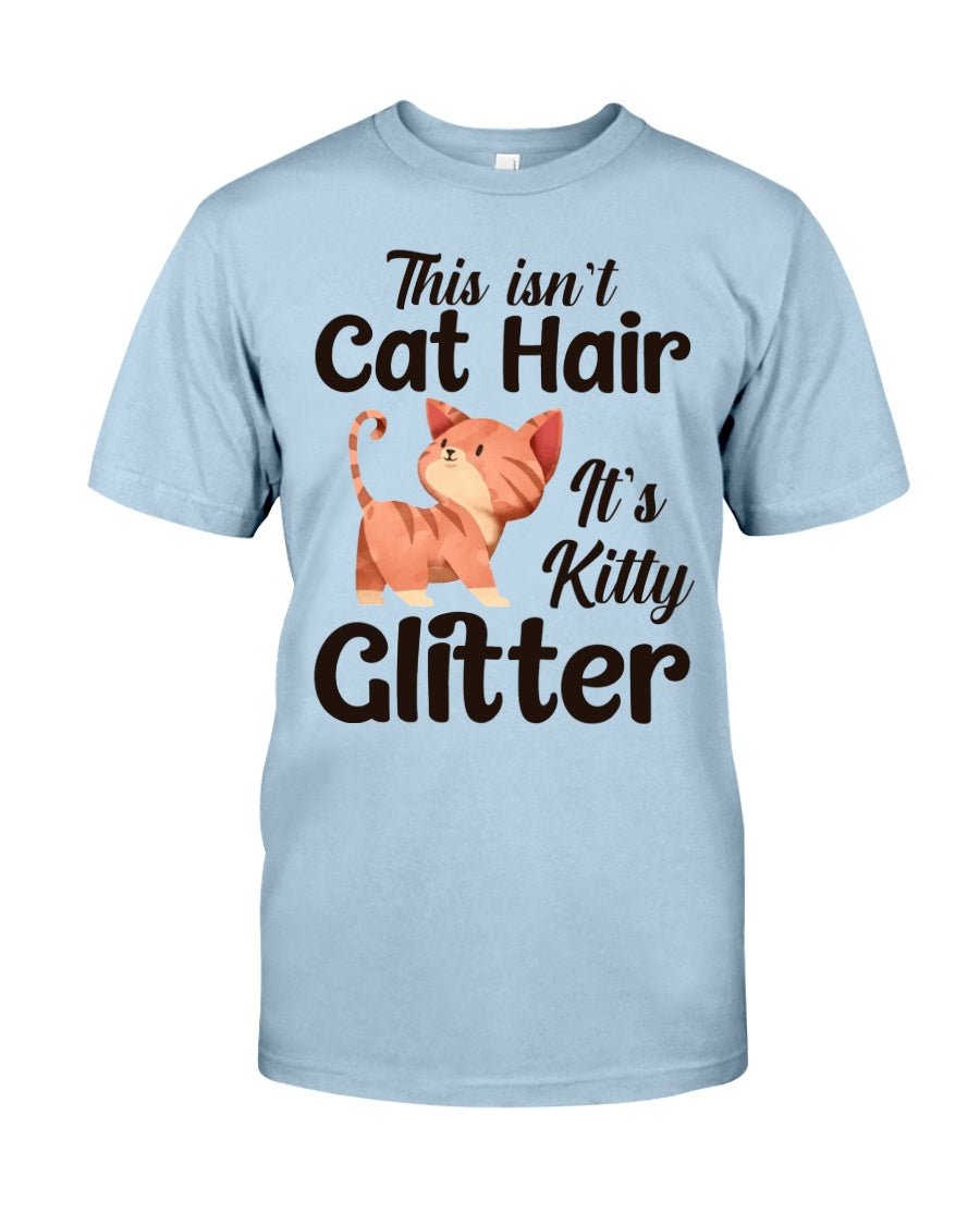 This isn't cat hair it's kitty glitter 