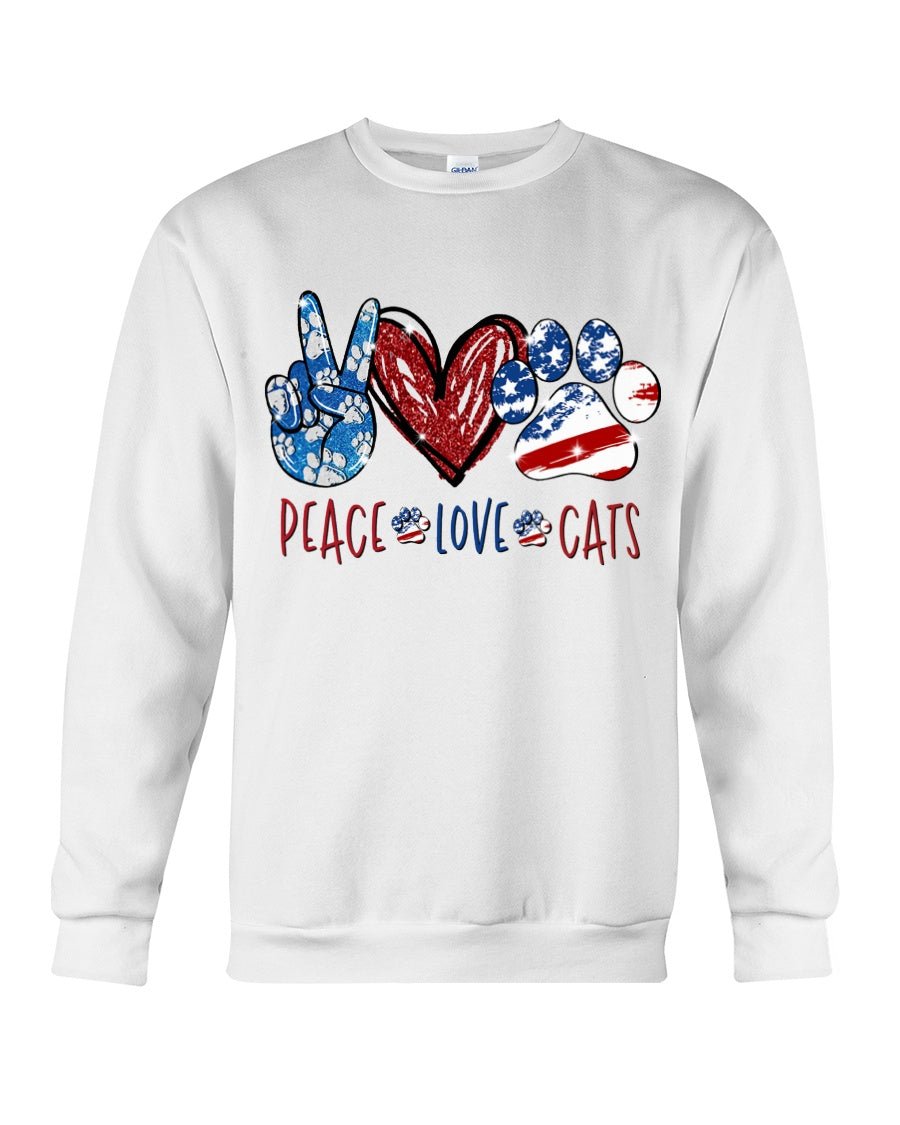 Peace love cats