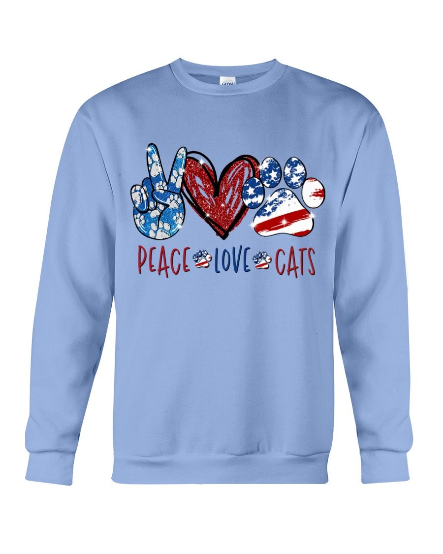 Peace love cats